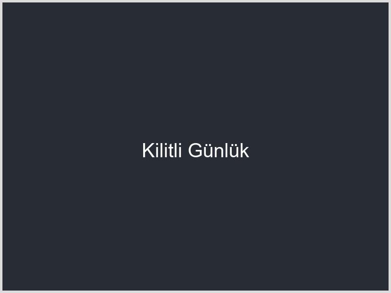Kilitli Günlük