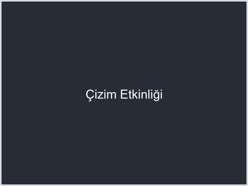 Çizim Etkinliği